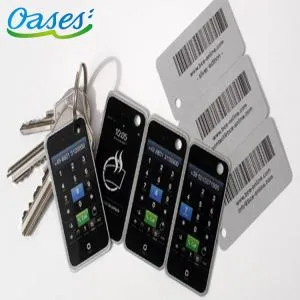 Штрих-кодування, друкований пластиковий ключові теги